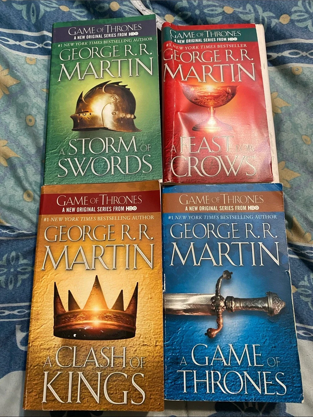 Game of Thrones Box Set A Song of Ice and Fire Books 1-4 by George R.R. Martin